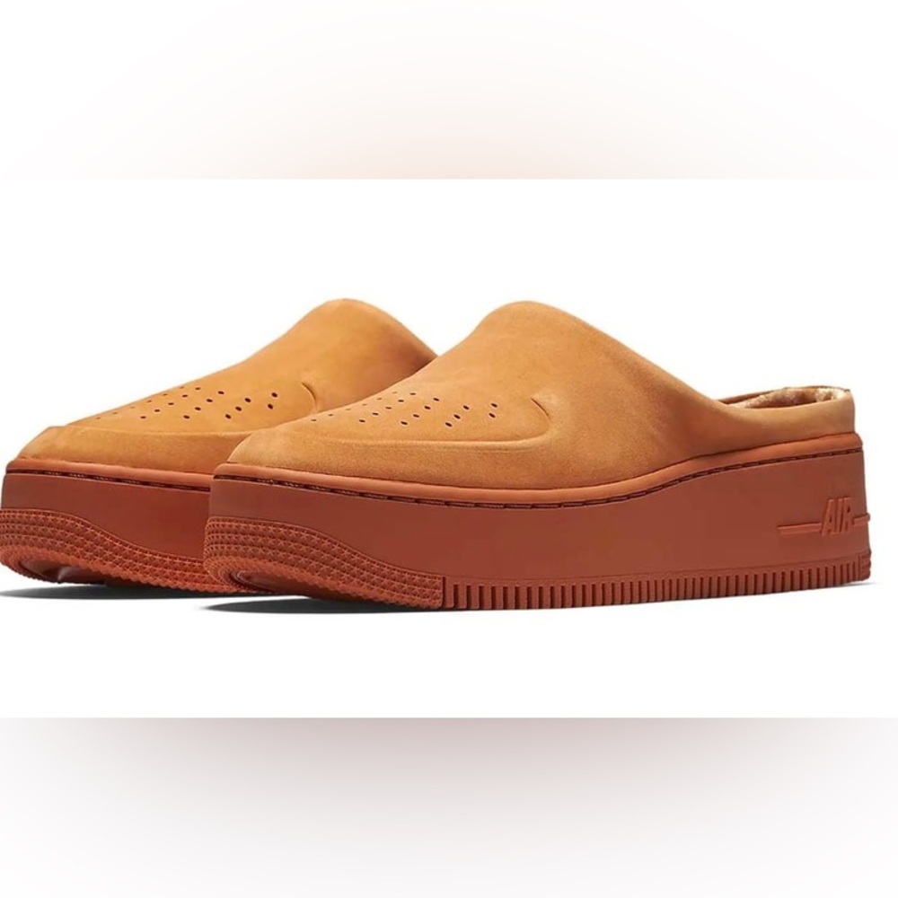 Nike Air Force 1 Mule - fun orange - Size 8